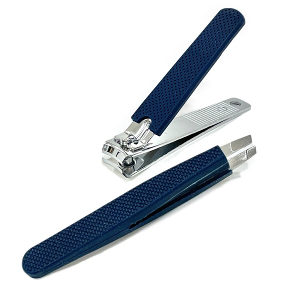 🎁 BROOKSTONE Nail Clipper & Tweezer 2-pack Set NIB NWT - Picture 4 of 10